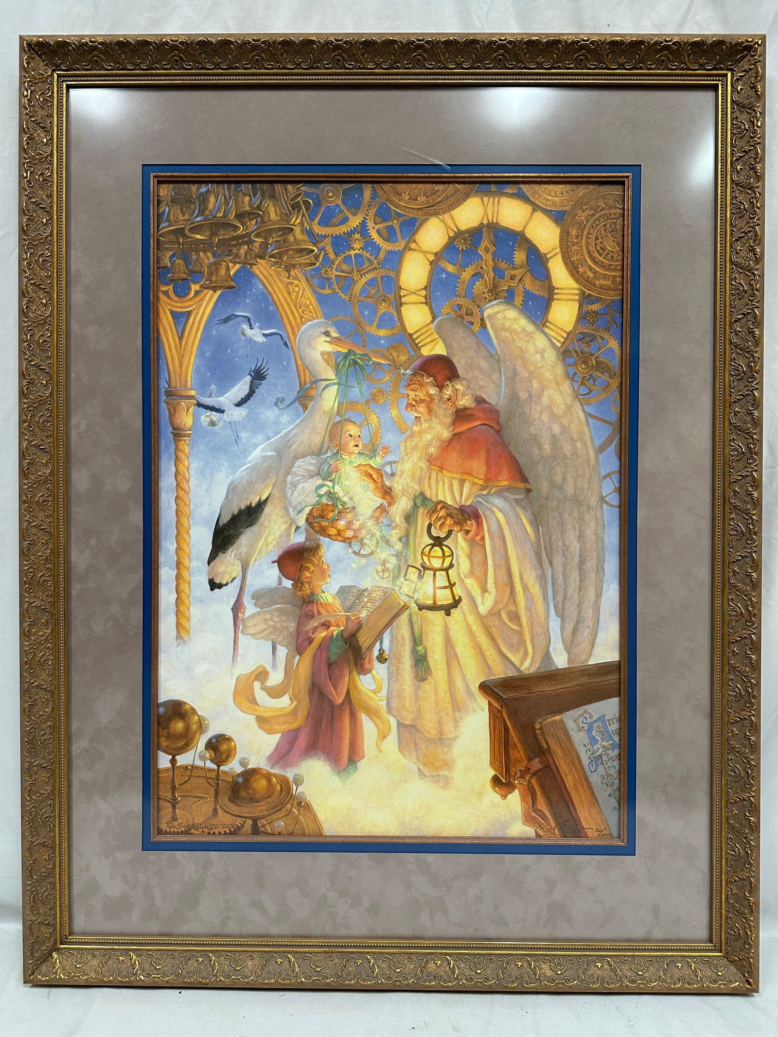 Scott Gustafson The Journey Begins Framed Art Print Hand Signed (1 of 7)