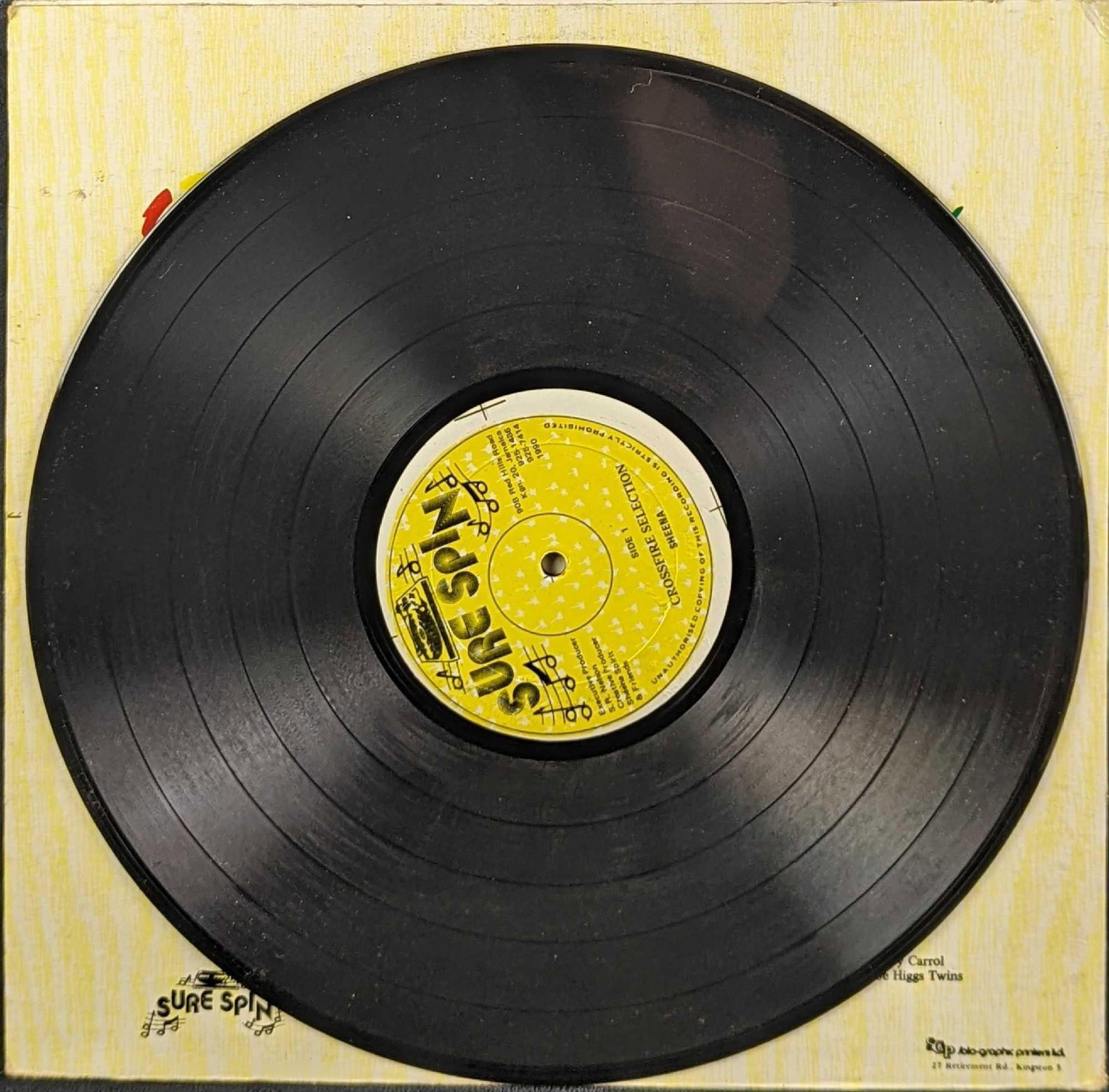 Autographed Sheena Crossfire Selection LP - 4