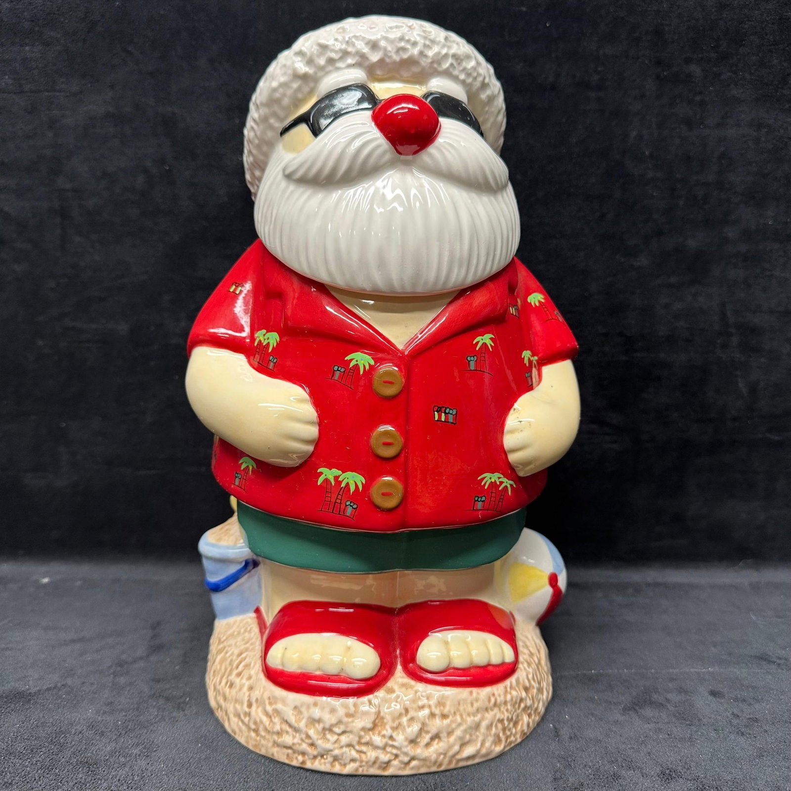 Lifestyle Studios Wish You Were Here Santa Cookie Jar (1 of 5)