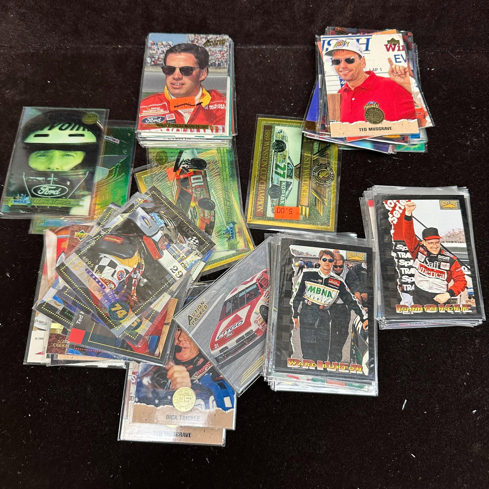 Lot of 100 NASCAR Racing Trading Cards X85 (1 of 5)