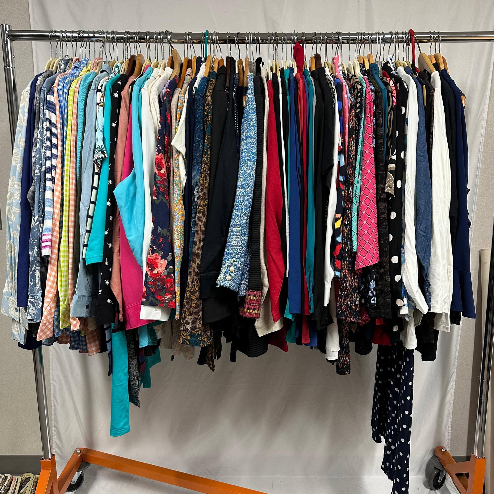 Susan Gravers Denim and Co. Womens Clothing Lot 100 Pieces Mixed Styles Tops QVC Designer (1 of 13)