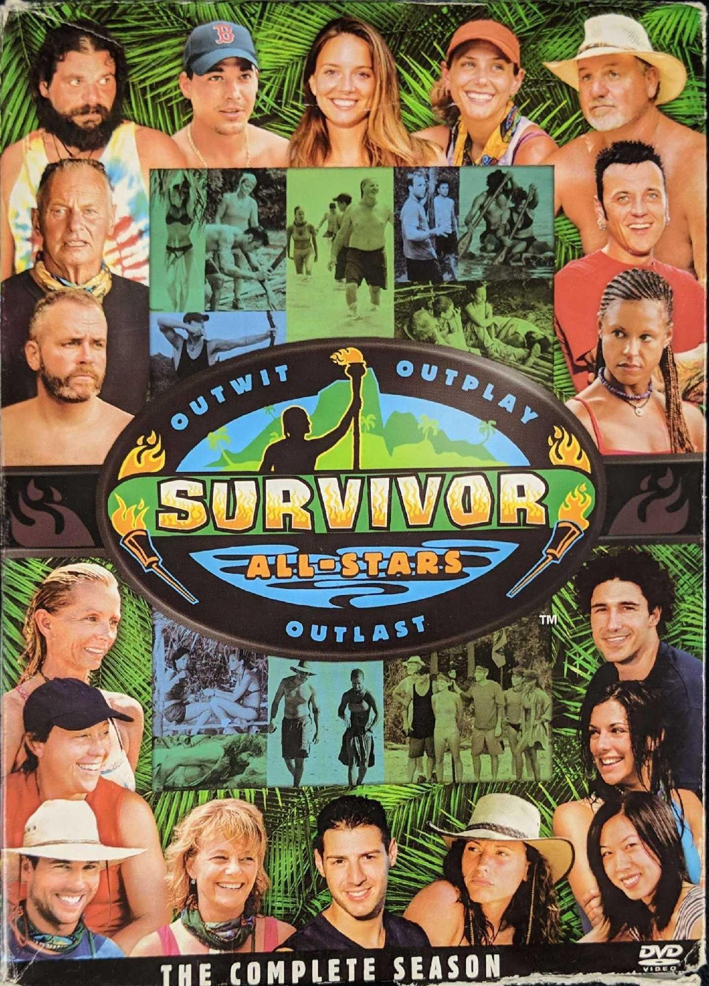 Survivor All Stars The Complete Season DVD Set: Billed as "the greatest Survivor ever" when it launched following the Super Bowl in January 2004, Survivor All-Stars broke new ground for the hit reality series by bringing back 18 of its most famous