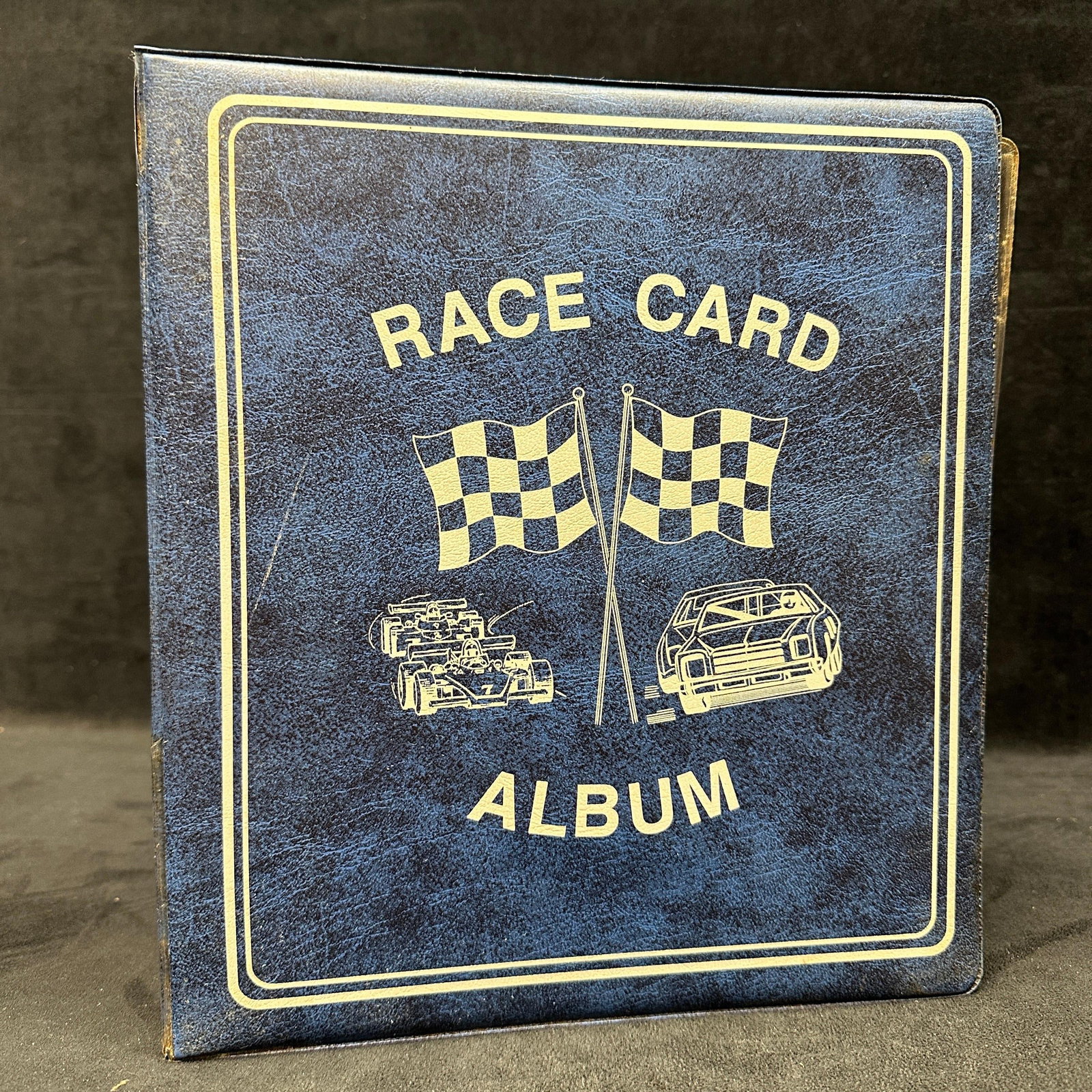 NASCAR Racing Card Collection Binder Featuring Richard Petty Dale Earnhardt Mark Martin (1 of 7)