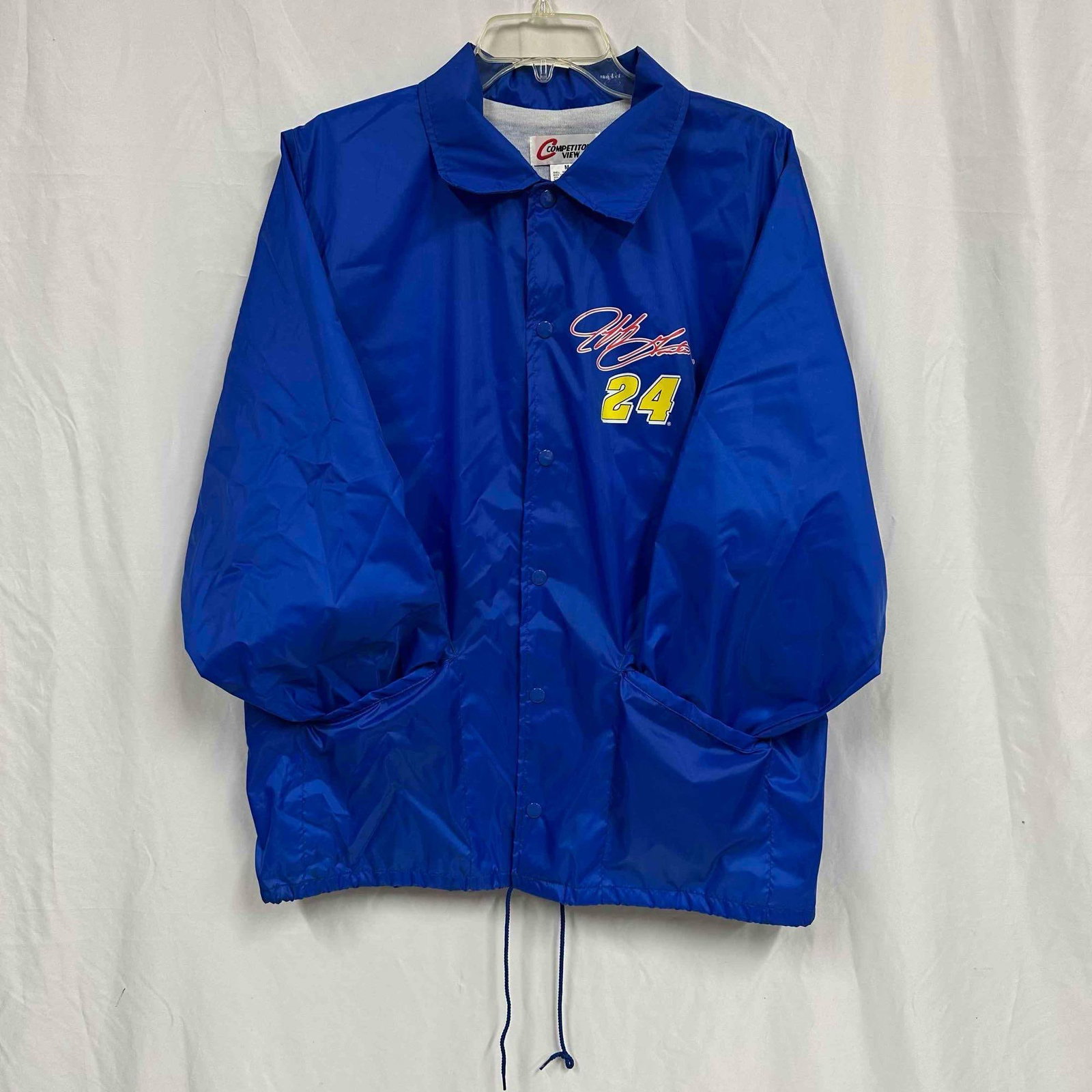 Jeff Gordon #24 NASCAR Competitors View Jacket Medium Blue Dupont Racing (1 of 9)