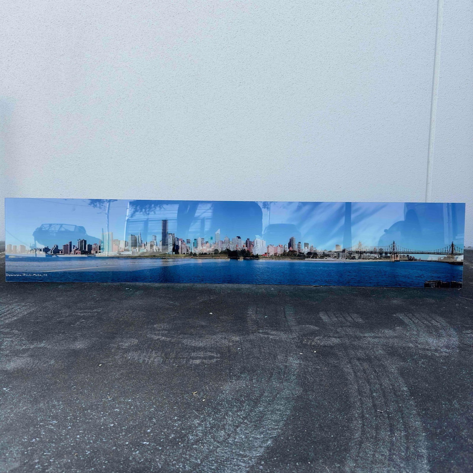 Midtown Manhattan Skyline Roosevelt Island Queensboro Bridge Panoramic Photo Print Mounted Acrylic (1 of 16)