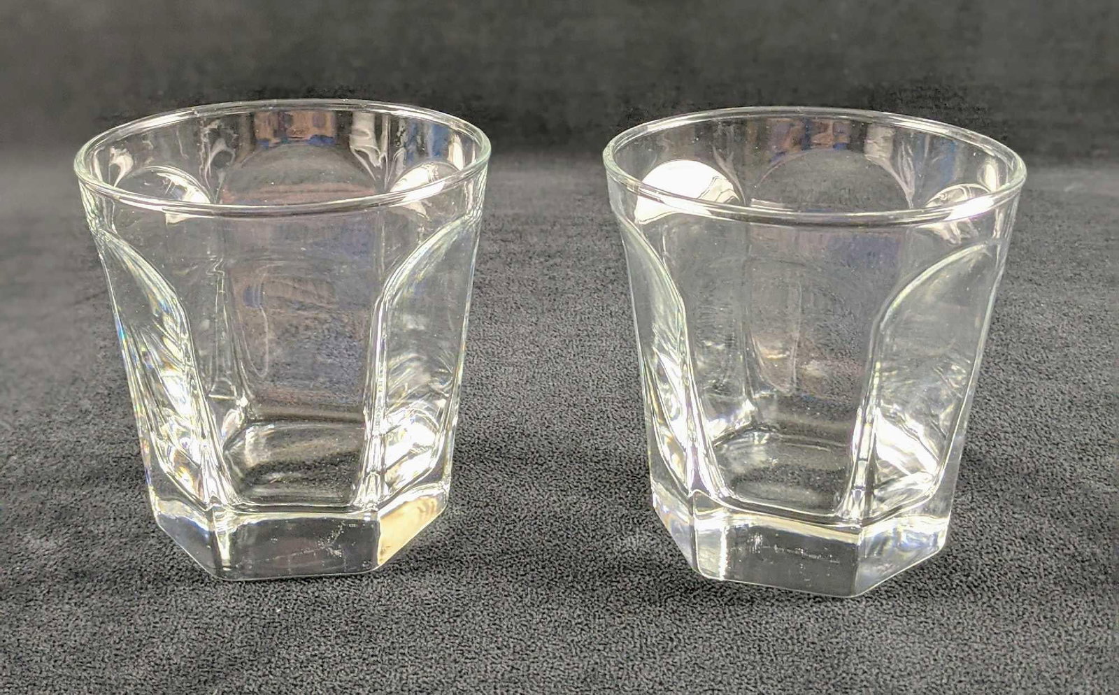 Two Vintage Single Rocks Drinking Glasses - 3