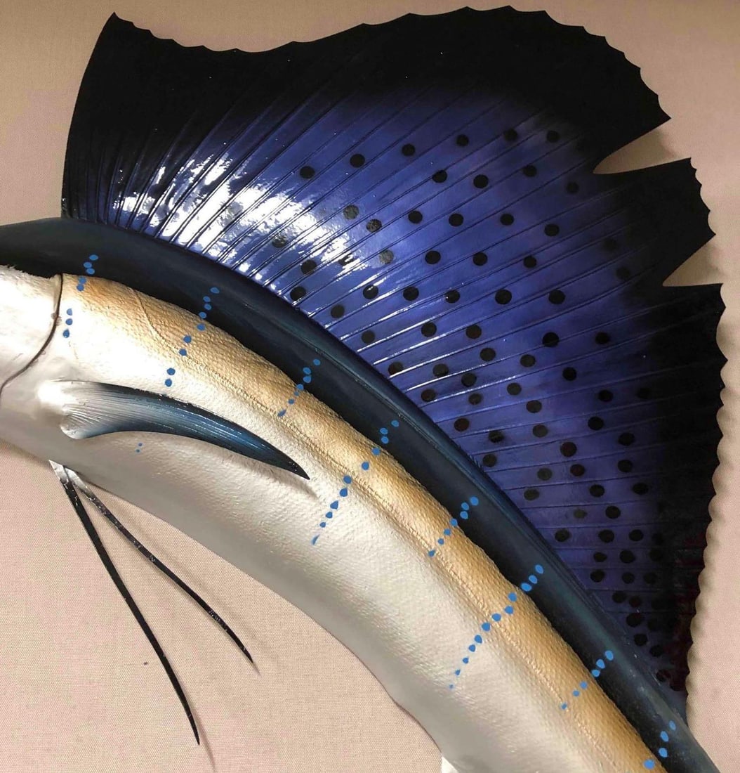 Sailfish Half Mount Wall Hanging - 5