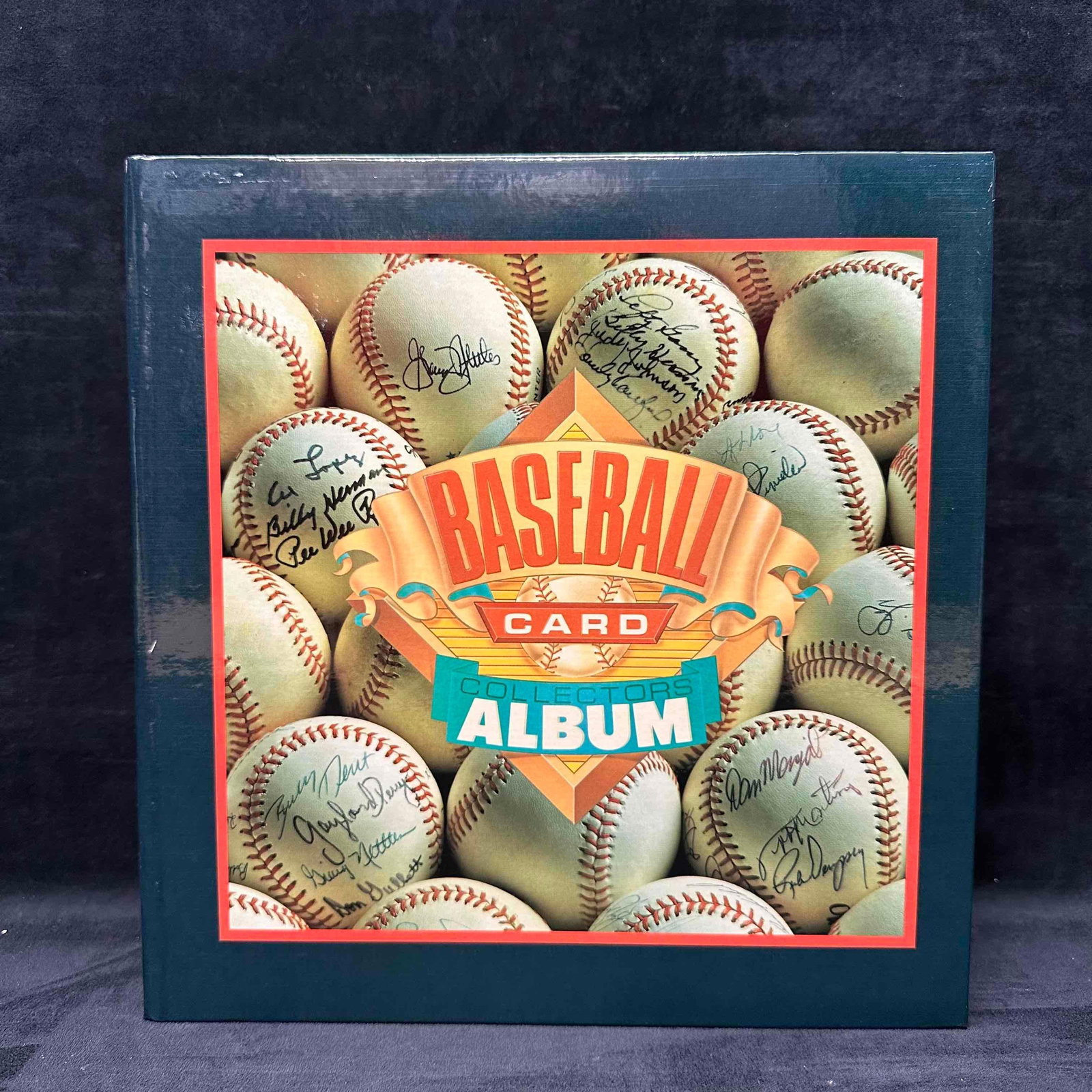 Baseball Card Collector’s Album Mixed Collection Bowman Topps Upper Deck Fleer Pinnacle 1980's: A mixed baseball card collector’s album featuring an assortment of cards from the late 1980's through early 1990's. The collection includes cards from major brands such as Bowman, Topps,