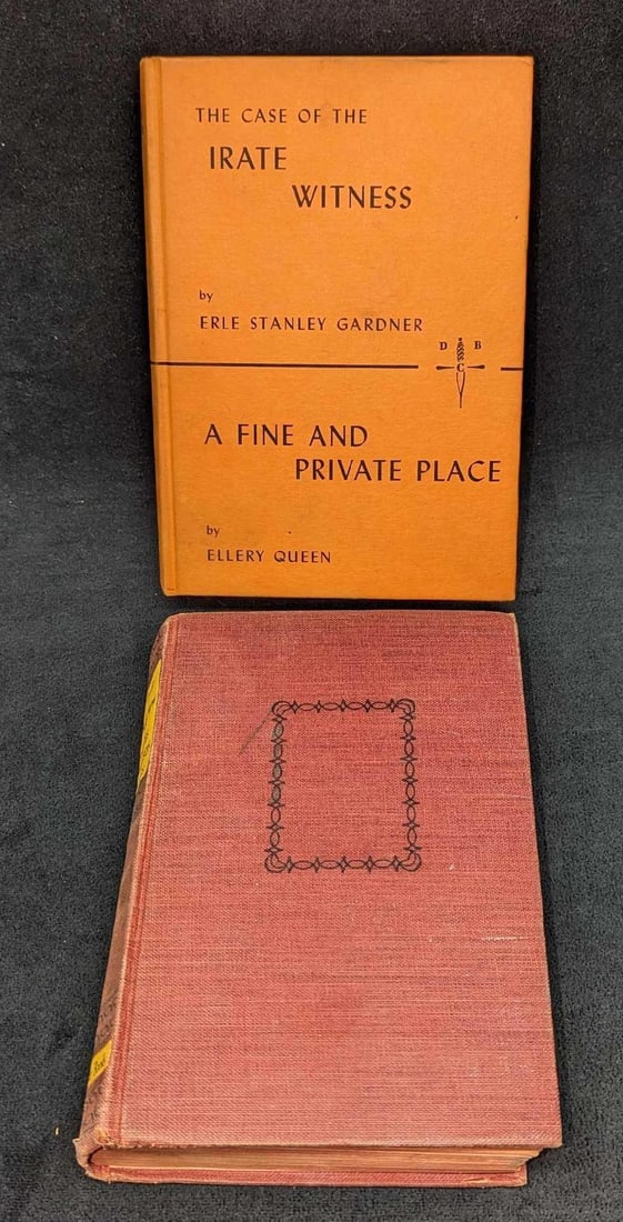 Parts Unknown & Case Of The Irate Witness & A Fine And Private Place: Parts Unknown & Case Of The Irate Witness & A Fine And Private Place. This lot includes: (1) Parts Unknown By Frances Parkinson Keyes. This was published by Triangle Books (New York) in 1943. 