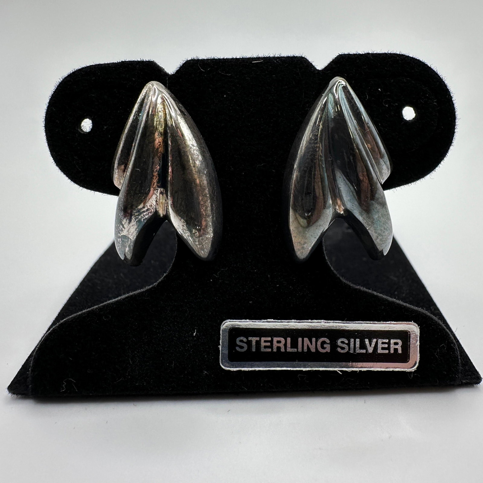 Modernist Italy Milor Earrings Sterling 925