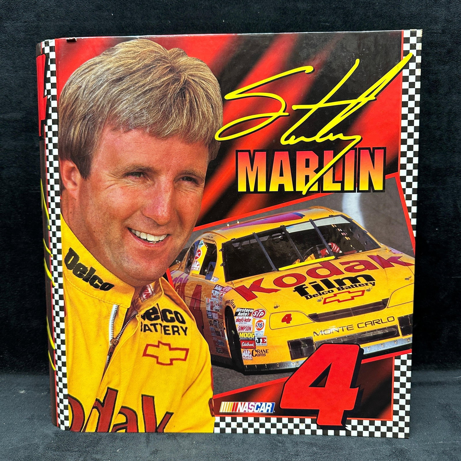 Sterling Marlin Binder Album NASCAR Sport Card Lot 87 Race Cards