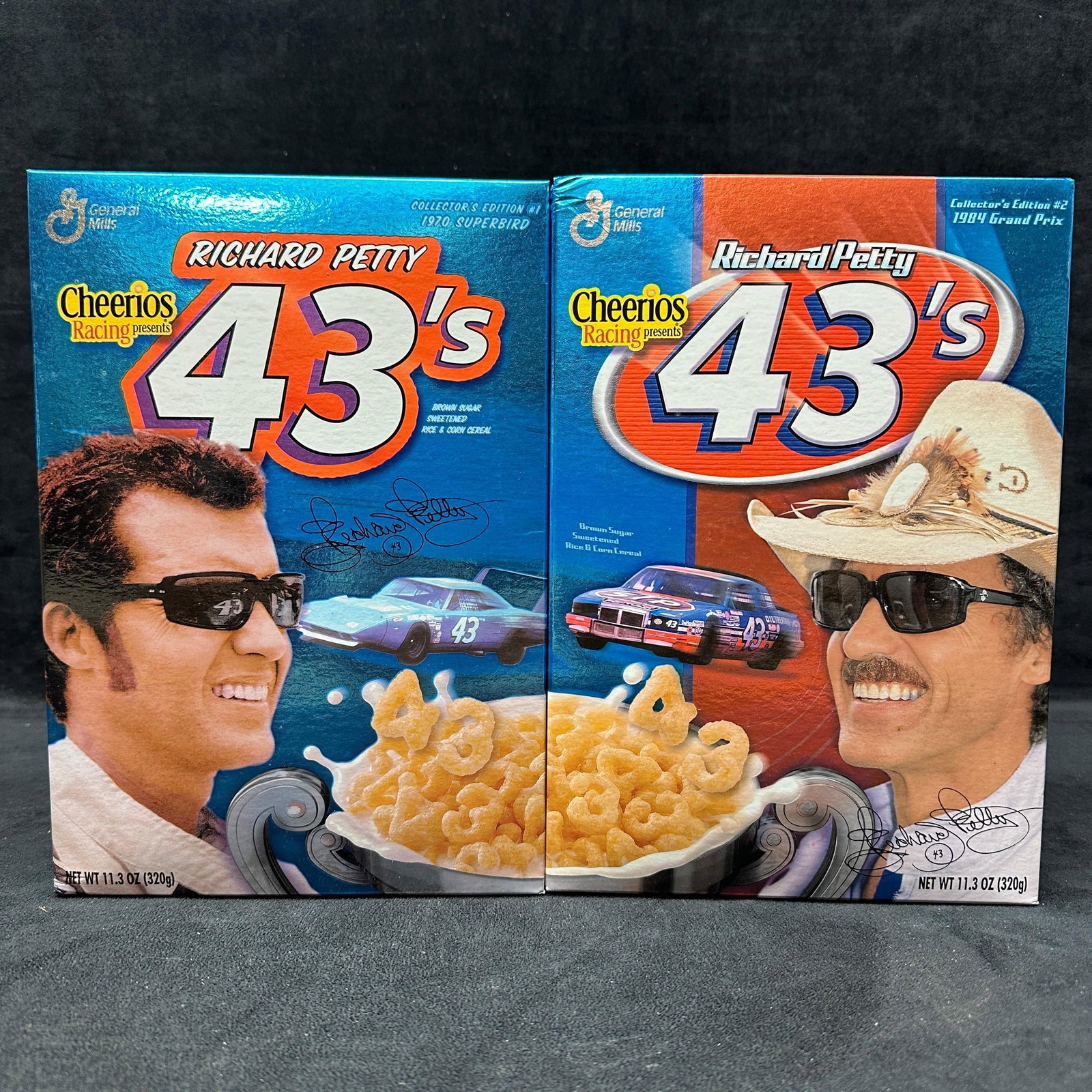 Richard Petty 43 Cheerios Cereal Collector Edition Boxes #1 and #2 NASCAR (1 of 5)