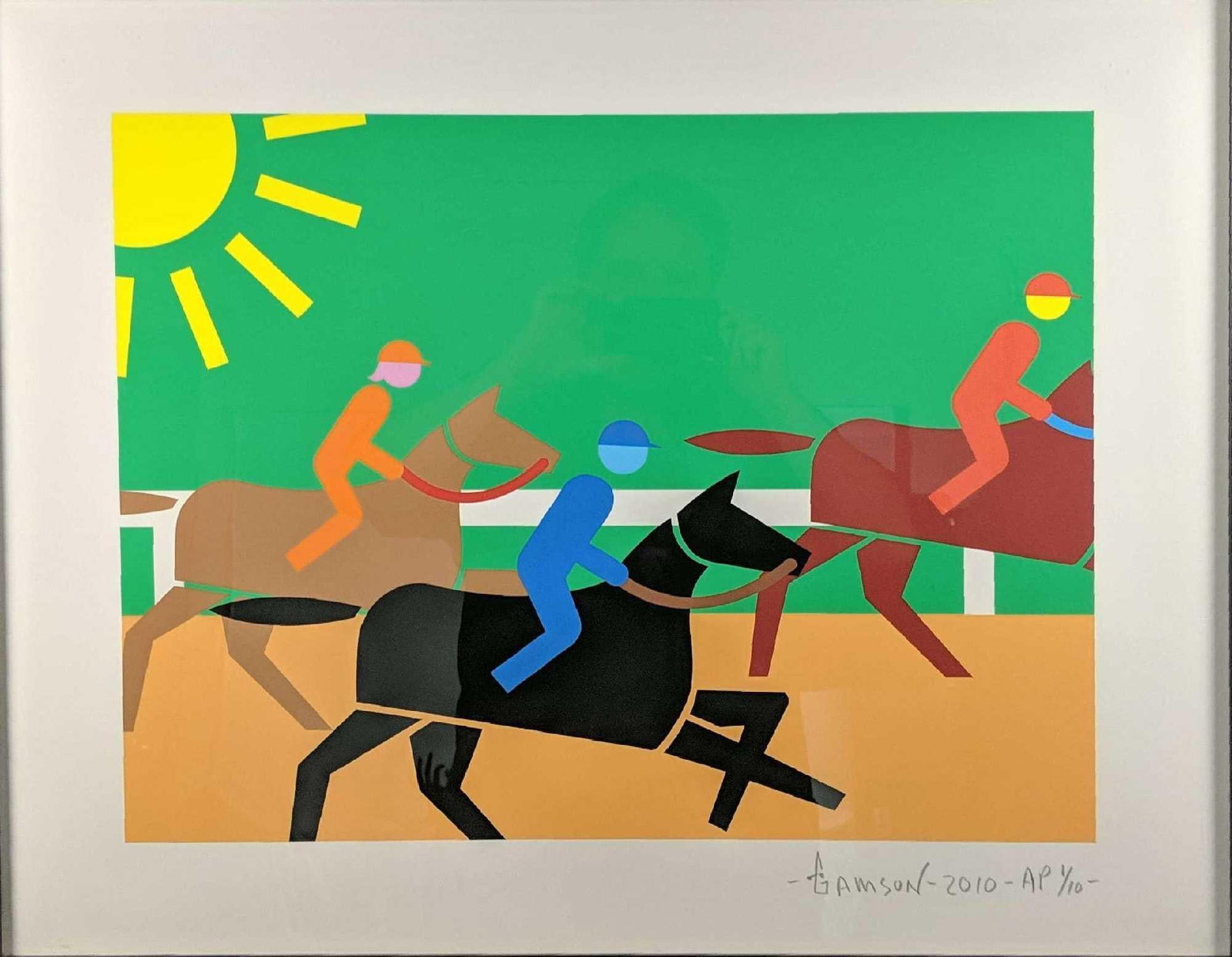 Stephen Gamson Framed Signed AP Print XI - 2