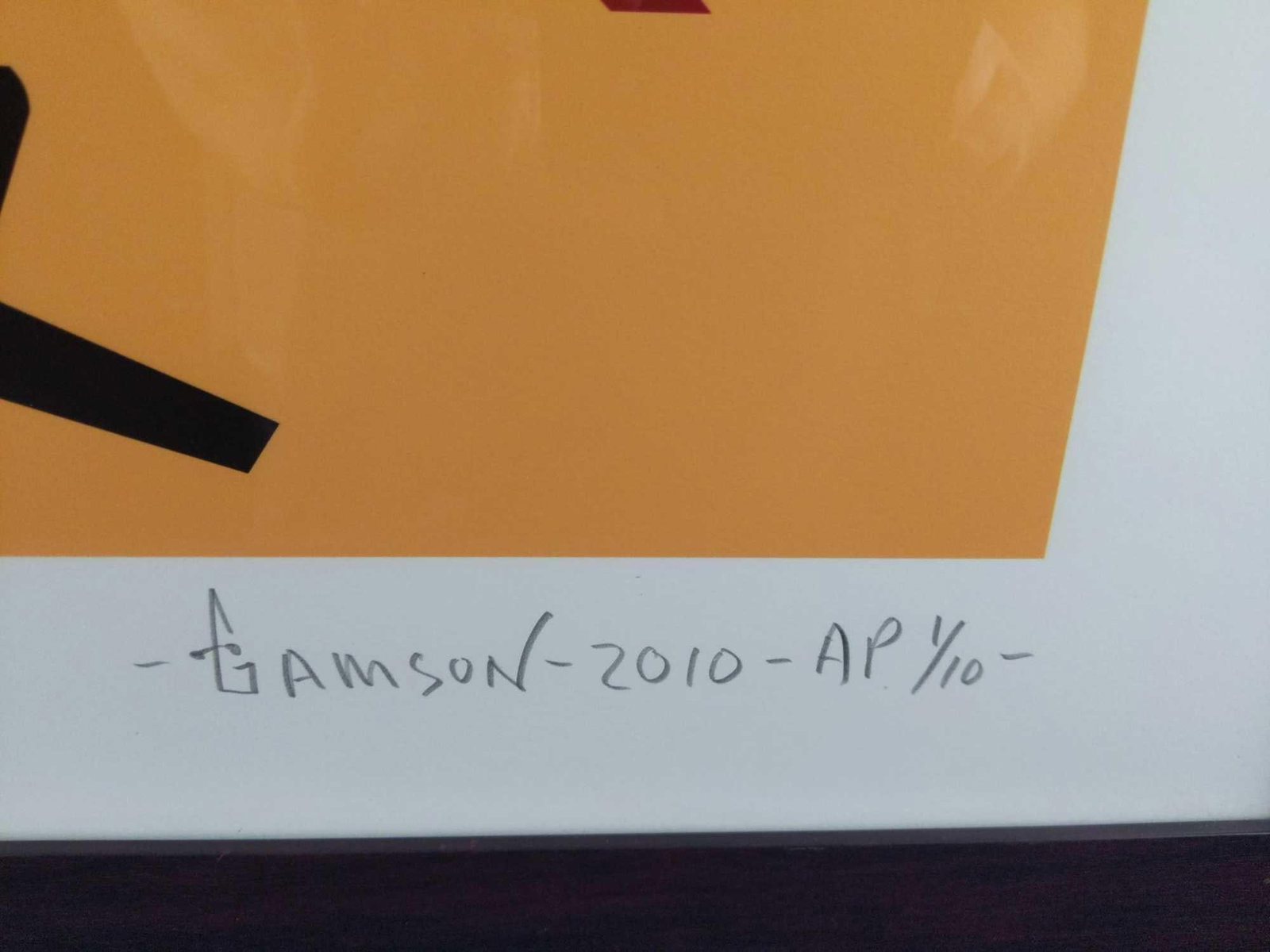 Stephen Gamson Framed Signed AP Print XI - 6