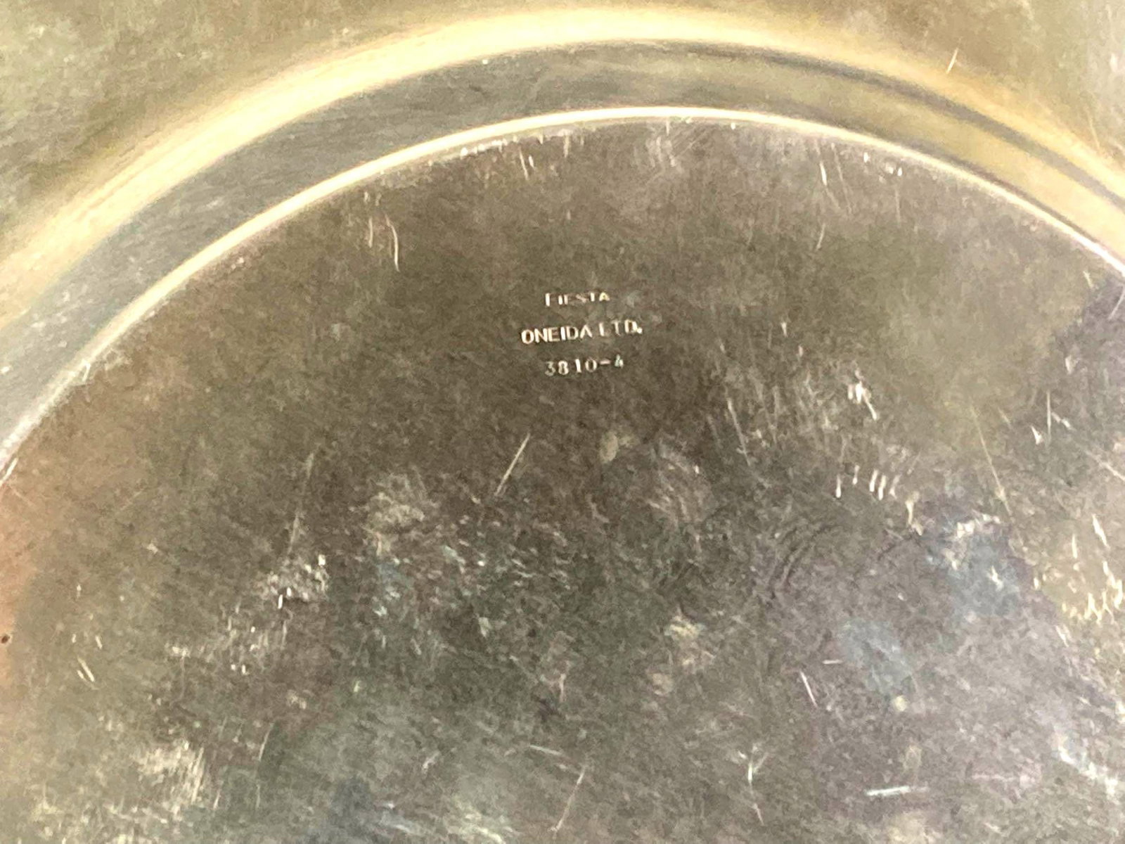 Oneida Silver Plate Dining Platter - 3