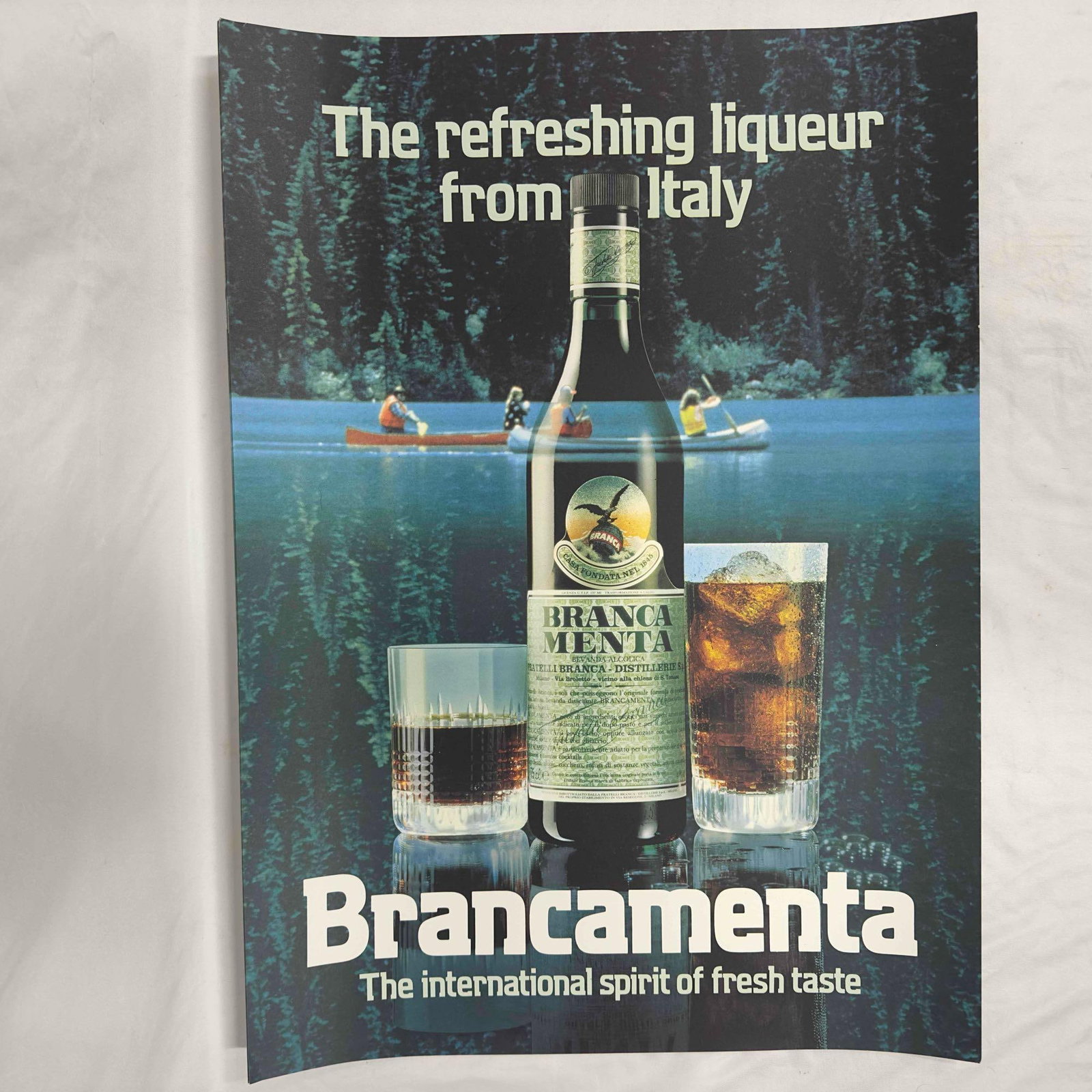 Brancamenta Italy Ad Poster Set of Thirteen 13 Liquor Advertisement Posters (1 of 9)