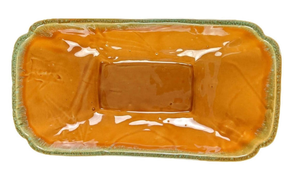 USA Ceramic Rectangle Glazed Serving Platter (1 of 11)