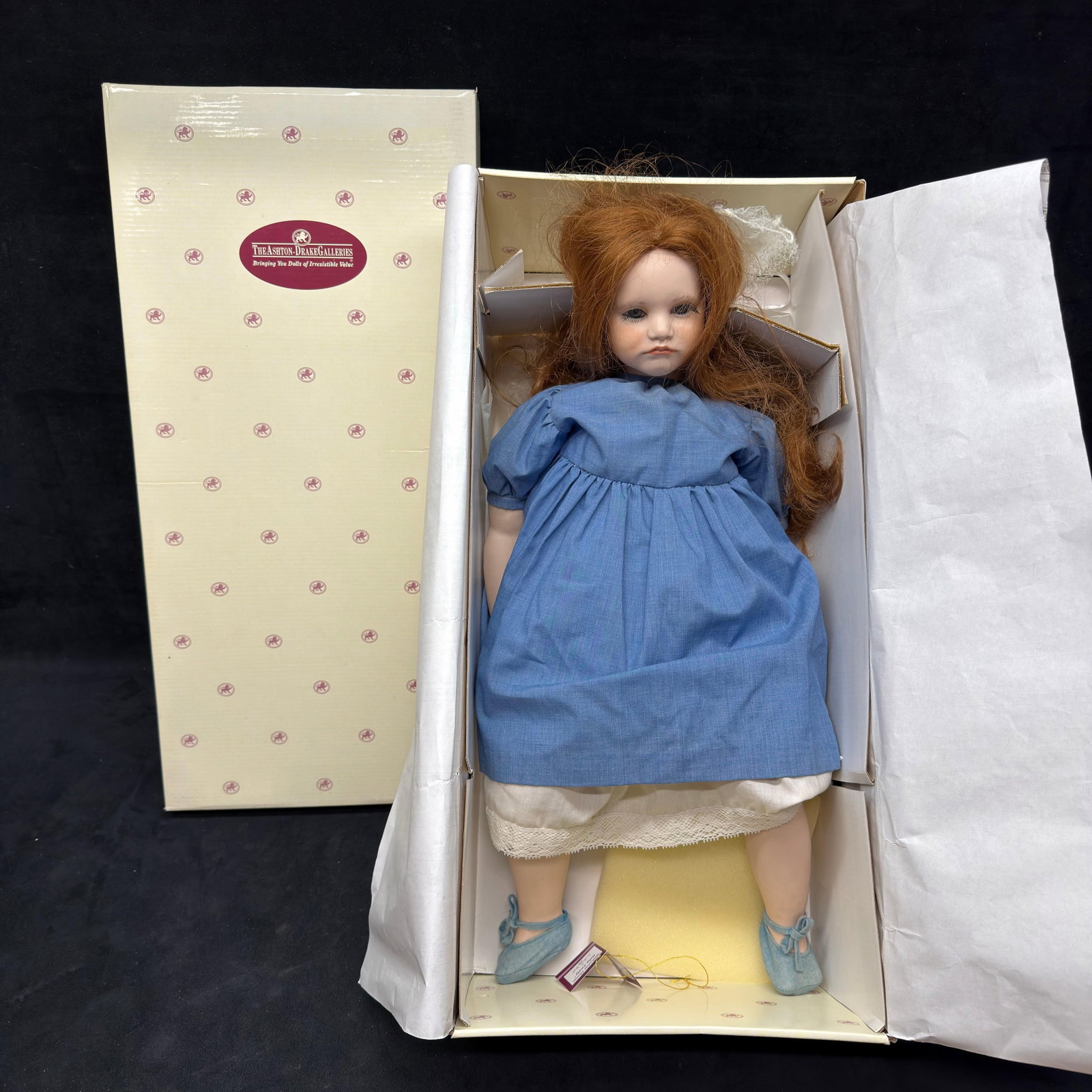 Ashton Drake Welcome Home Baby Emily So Truly Real Doll Original Box (1 of 5)