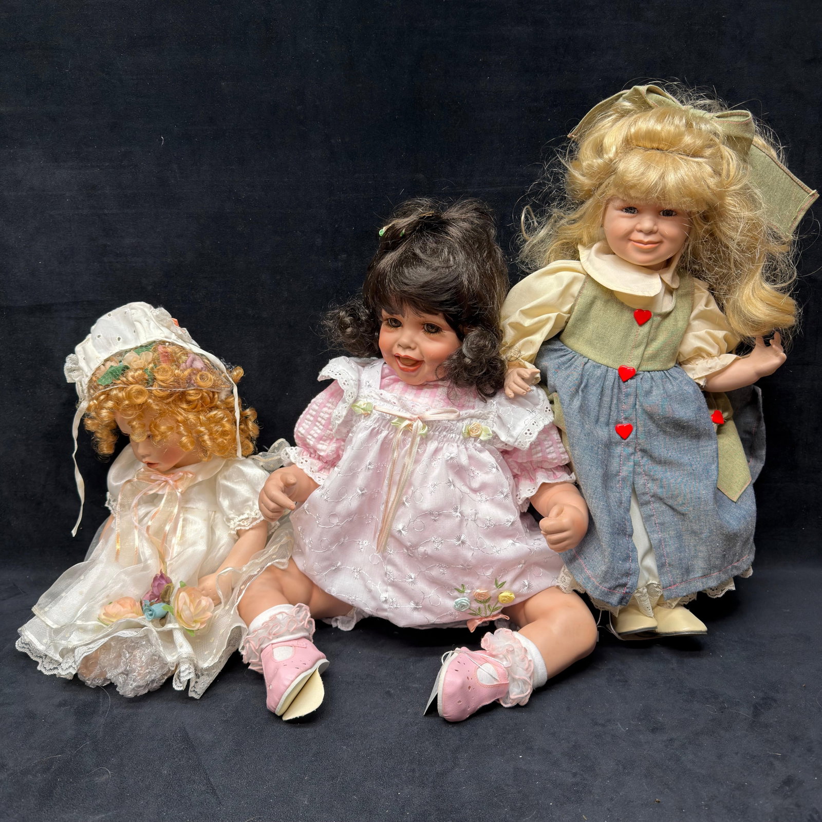 Porcelain-type Assorted Lot of Vintage and Collectible Baby Dolls (1 of 8)