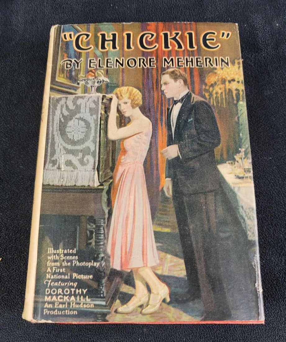 Chickie by Elenore Meherin Hard Cover 1925: Chickie by Elenore Meherin, 1925, published by Grosset & Dunlap New York. First page personalized. In great used condition, has dust jacket and some shelf ware. There are no known missing pages.