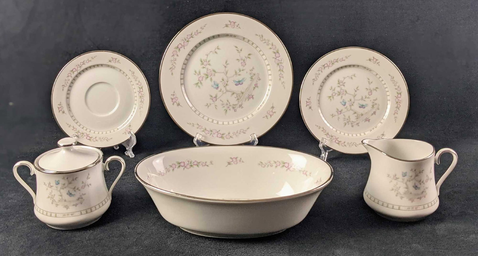 Tea Garden By Lenox Retired Fine China Set Of 27 (1 of 9)