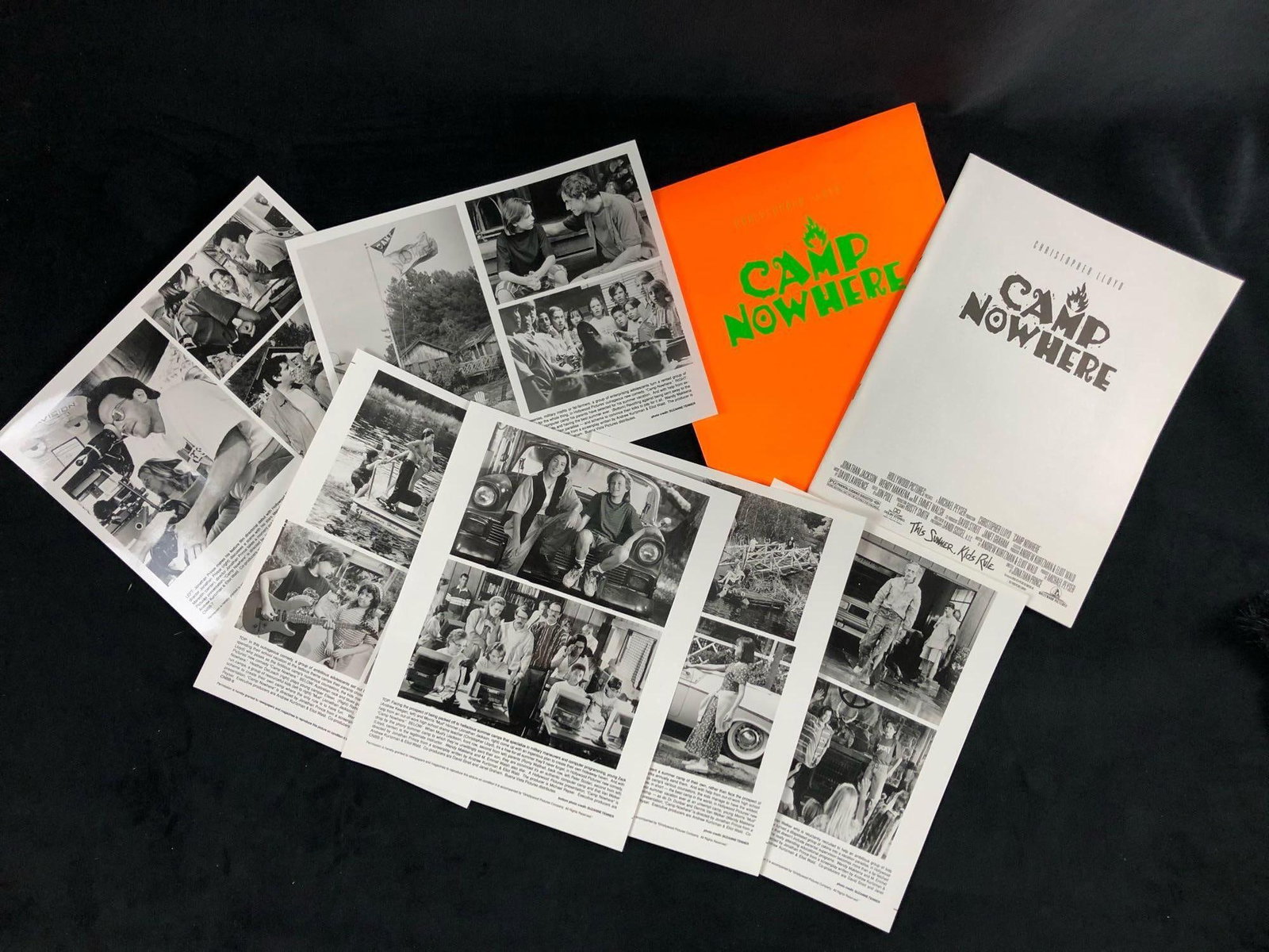 Camp Nowhere Original Press Kit Promotion Photo Stills Christopher Lloyd Johnathan Prince 1994 (1 of 10)