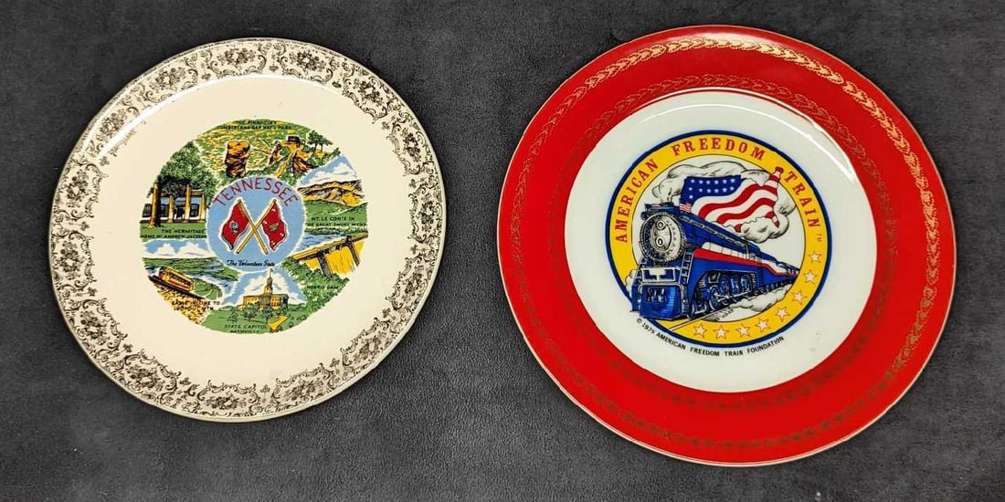 American Freedom Train & Tennessee Souvenir Plates (1 of 7)