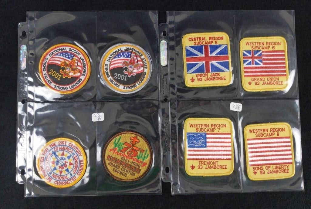 Eight Boy Scout Badges Jamboree (1 of 10)