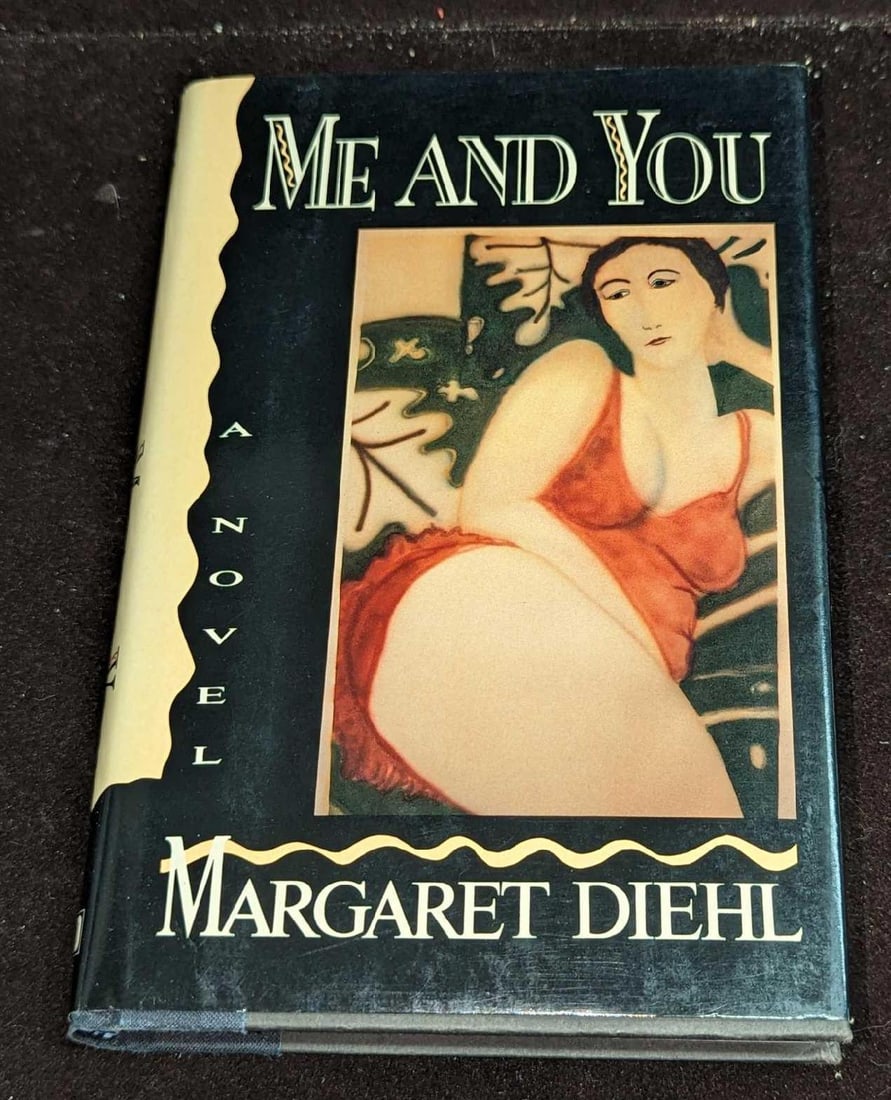 Margaret Diehl Signed Me And You Hardcover: Margaret Diehl Signed Me And You Hardcover. This was published by Soho and was copyrighted in 1990. The hardcover book is approx 5 3/4" x 1" x 8 1/2" and it weighs 1.08lb. The dust jacket 