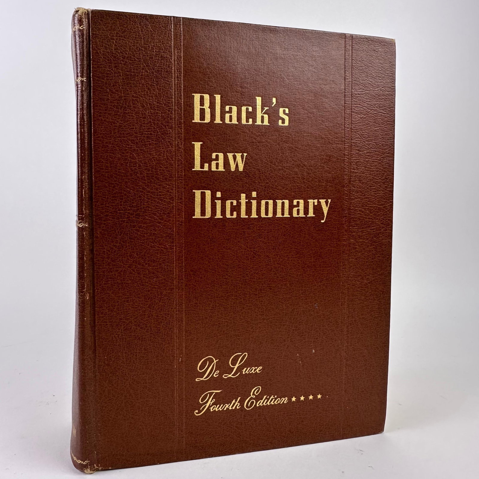 Black’s Law Dictionary De Luxe Fourth Edition 1951 Collectible Book (1 of 12)