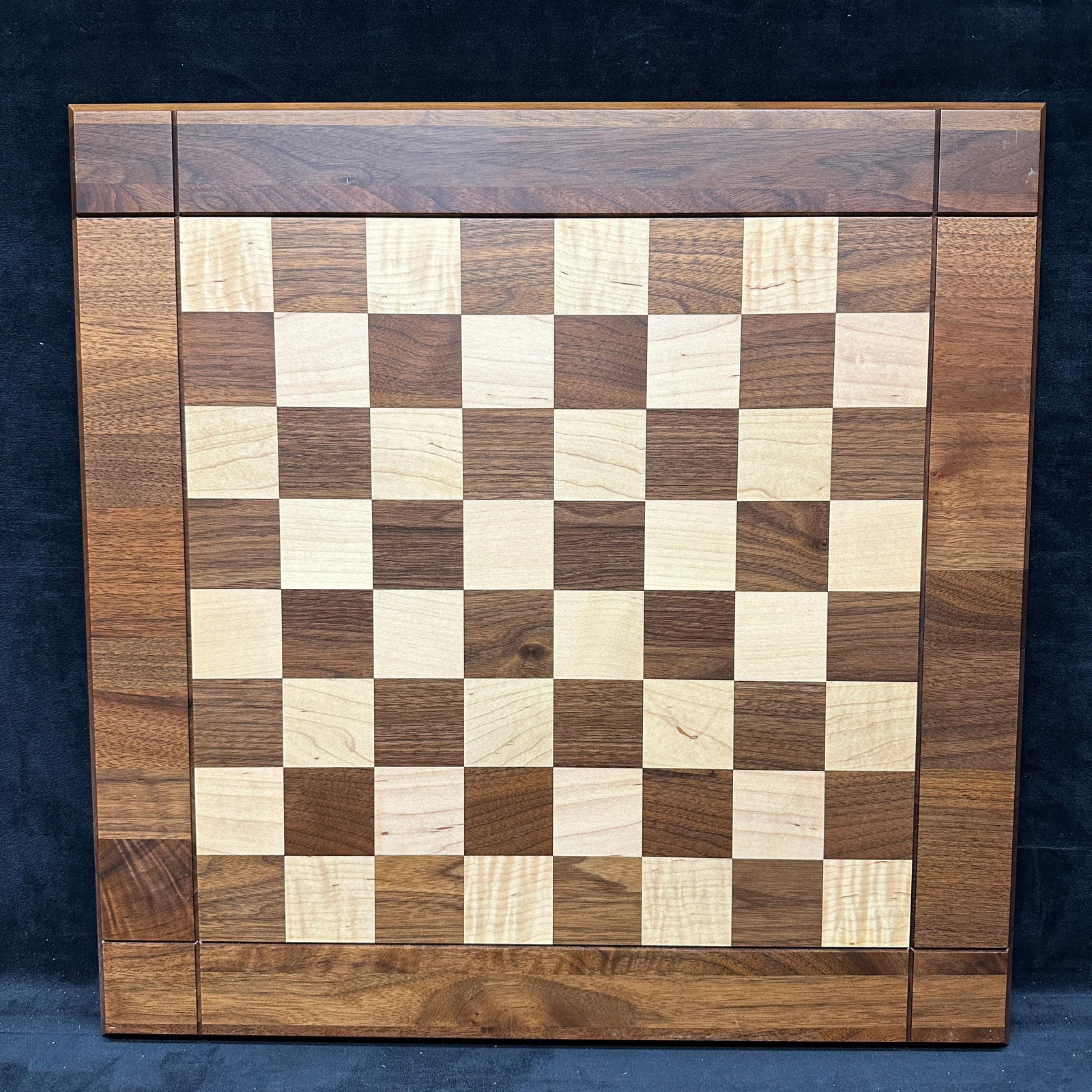 Levenger Wooden Chess Board Walnut and Maple Veneer Board (1 of 6)