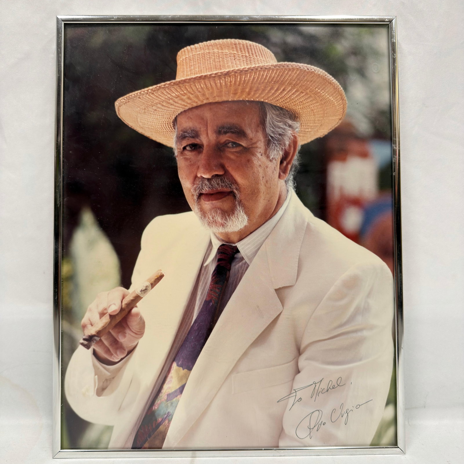 Avo Uvezian Signed and Inscribed Framed Portrait Photograph (1 of 6)