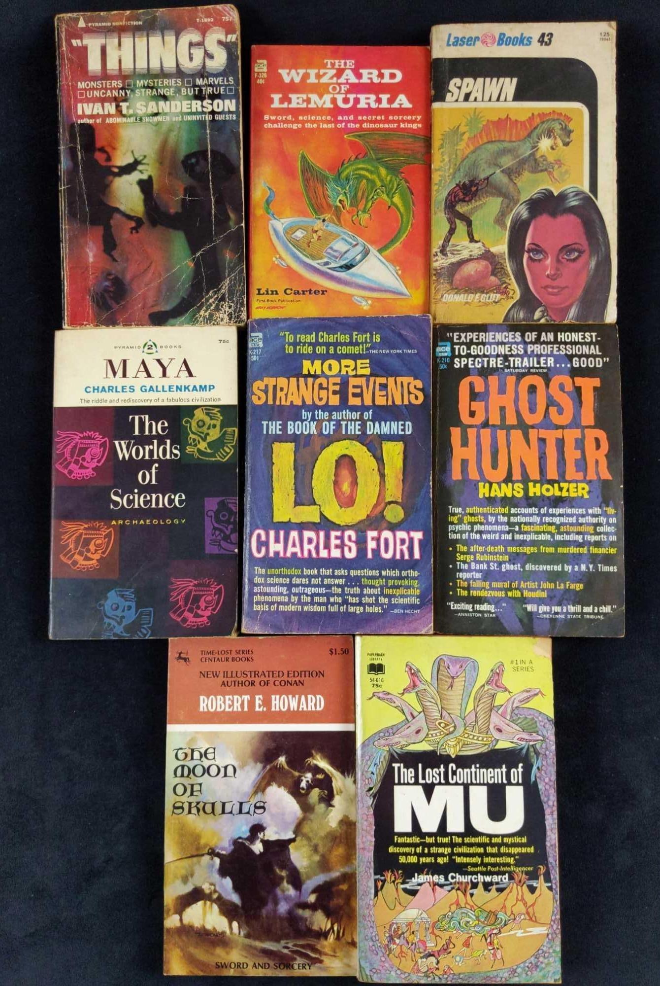 Vintage Softcover Strange Fantasy Lot Of Eight (1 of 8)