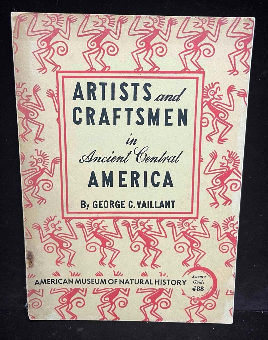 Artists And Craftsmen In Ancient Central America By George C. Vaillant: This lot contains a paperback copy of Artists And Craftsmen In Ancient Central America By George C. Vaillant. The approx weight and dimensions are listed below. Overall the book is in good p