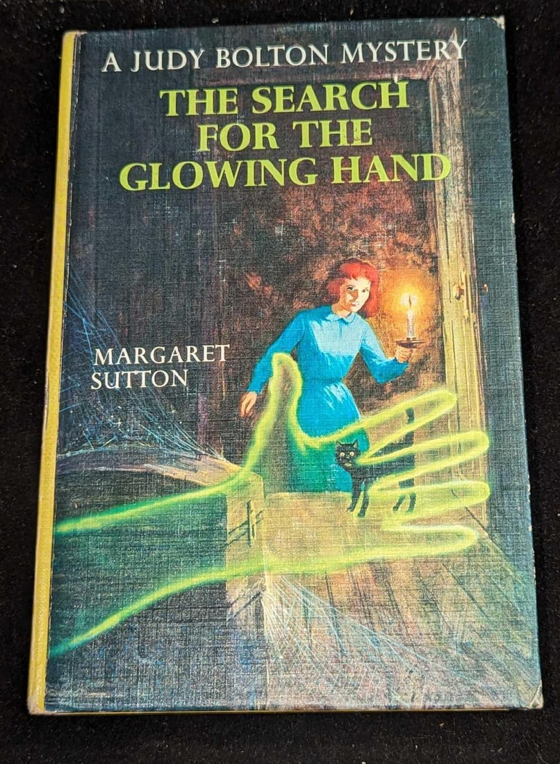 1st Ed Judy Bolton The Search For The Glowing Hand HC #37 (1 of 8)