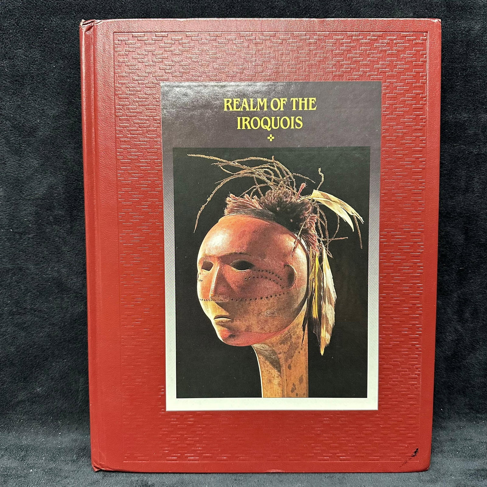 Realm of the Iroquois American Indians Hardcover By Time-Life Books Signed: Signed with a personal inscription dated 1994 to Michel Roux. Condition shows general handling wear, scuffing, and surface marks to the cover and jacket consistent with age. Interior pages appear