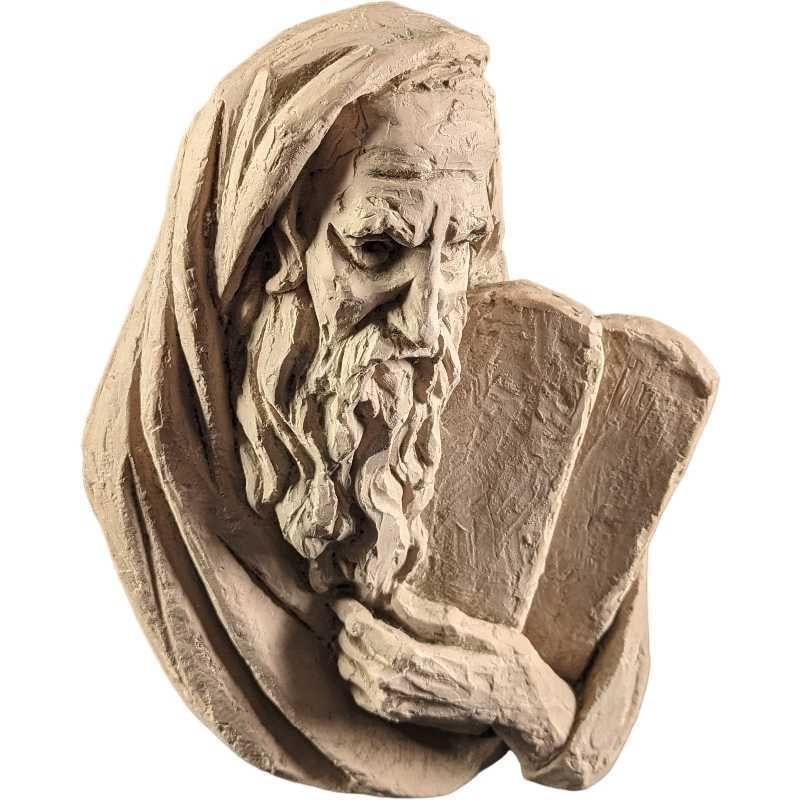 Arnold Henry Bergier Vintage Moses Plaster Bust (1 of 10)
