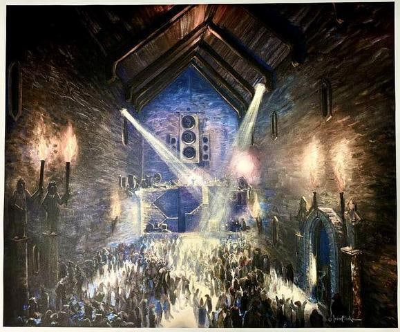 Ivan Clarke "Cathedral of Rock" Medium Giclée: Ivan Clarke "Cathedral of Rock" Medium Giclée Giclee on canvas print of Cathedral of Rock by Ivan Clarke. Comes in the original tube. This medium (30 x 22) piece is a high quality print a