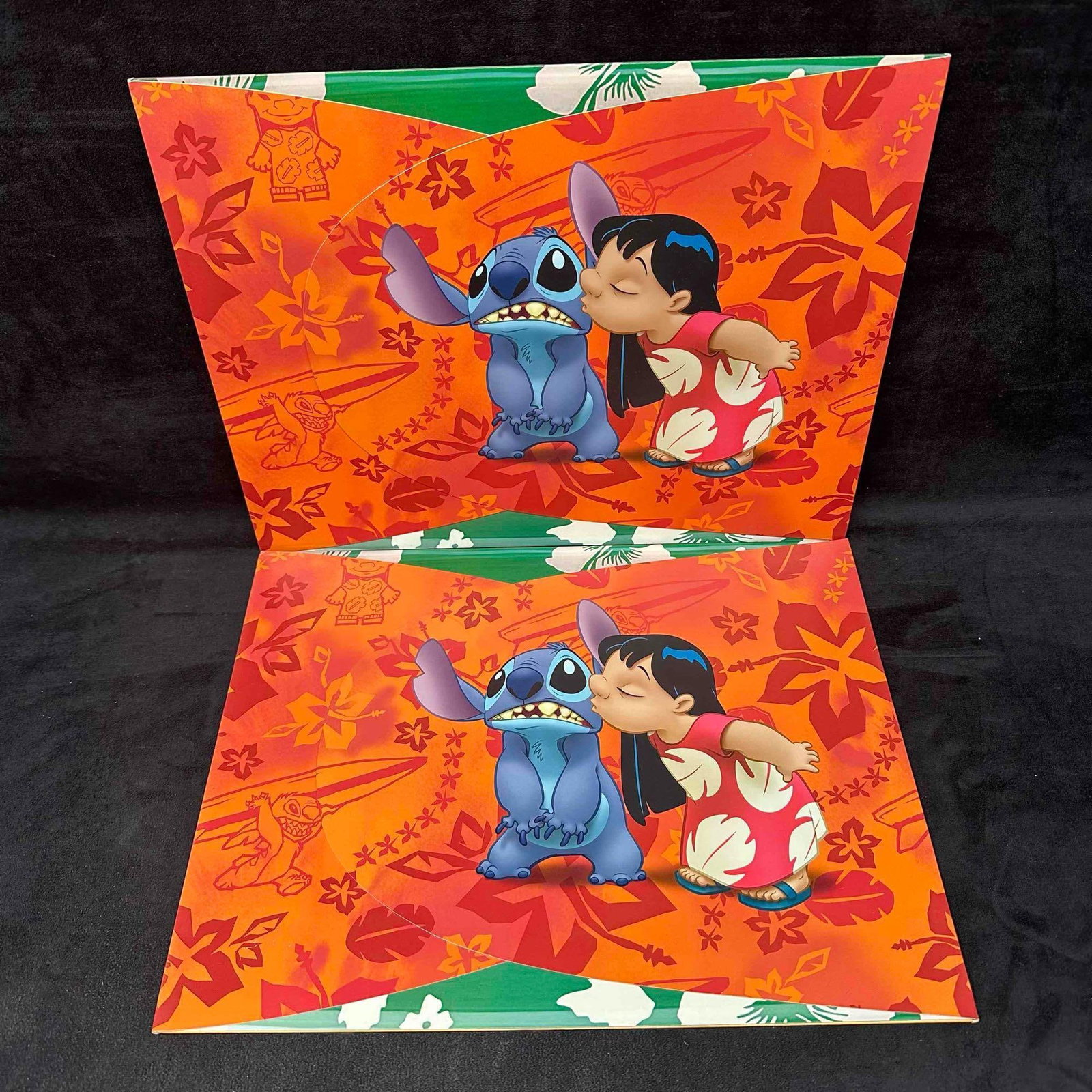 Disney Lilo and Stitch Hawaiian Themed Portfolio Lithographs Set of 8 Prints (1 of 13)