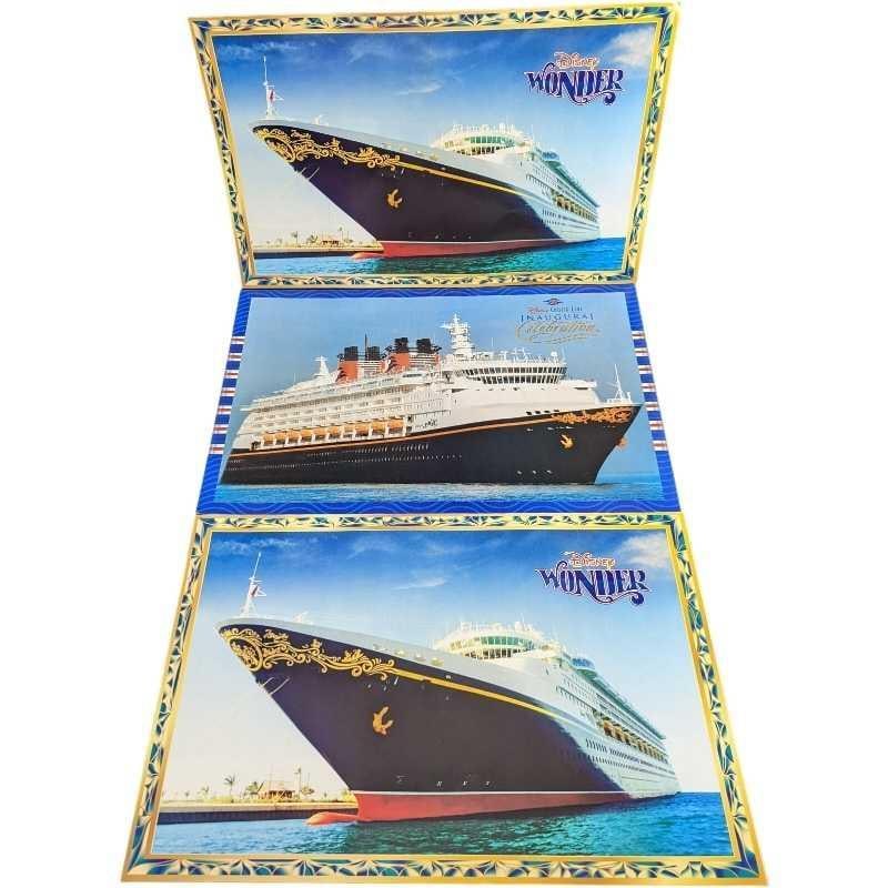 3 Cruiseline Disney Cast Member Newsletters: This lot includes three copies of Disney World's Cast Member exclusive "Eyes & Ears" newsletters. The lot includes one from July 30, 1998, and two from August 19, 1999. The newsletters are approx 11"