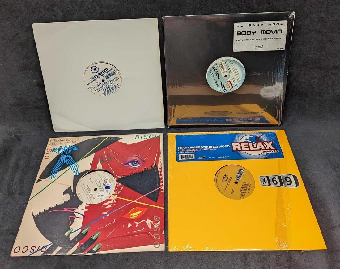 4 Mix LPs 2 Unlimited DJ Baby Anne Madleen Kane: 4 Mix LPs 2 Unlimited DJ Baby Anne Madleen Kane . This lot includes: (1) Frankie Goes To Hollywood – Relax (Remixes). This was released by Star 69 Records in 2001. (1) 2 Unl