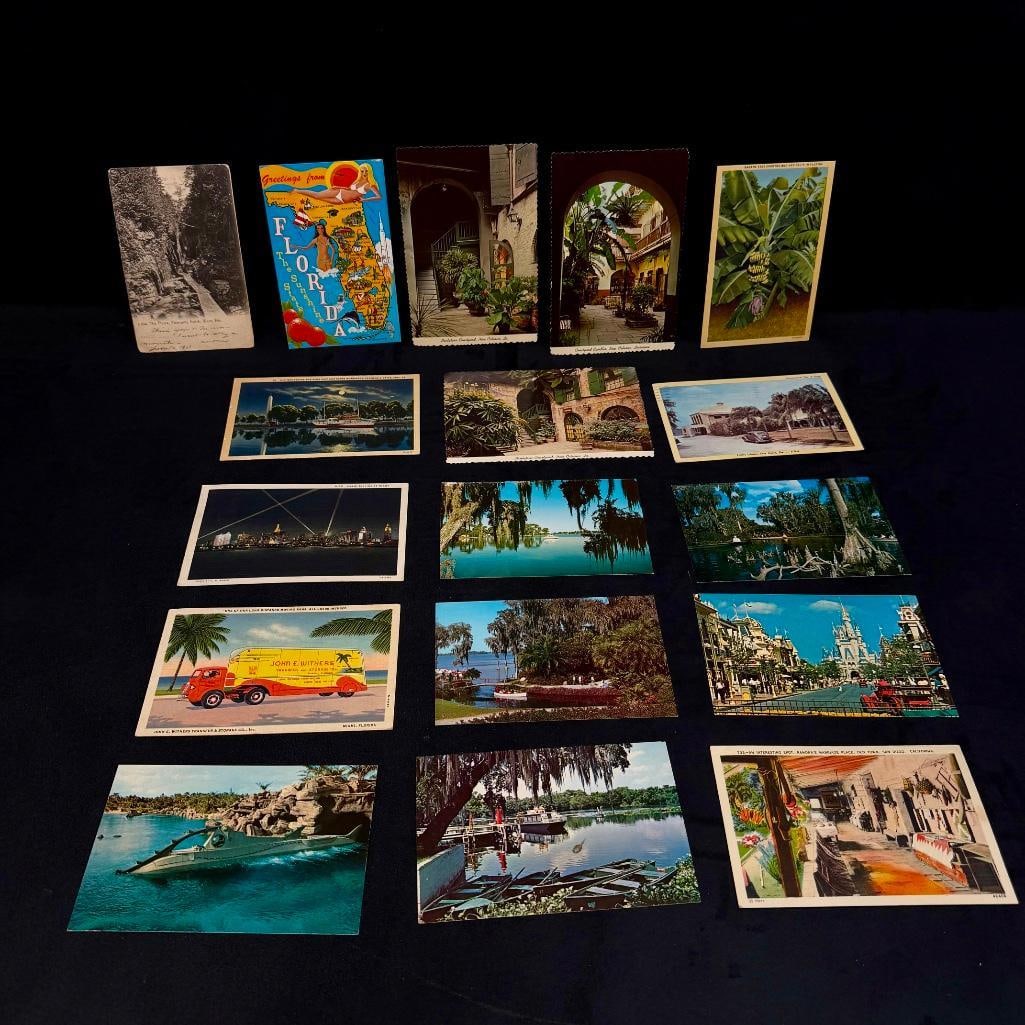 Lot of Vintage FL and New Orleans Postcards (1 of 2)