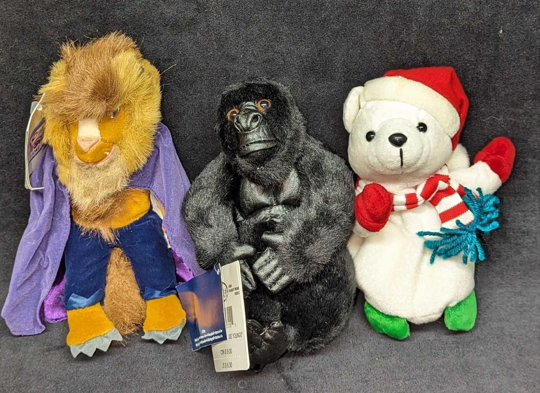 Mighty Joe Young Beast & Polar Bear Bean Bag Dolls (1 of 7)