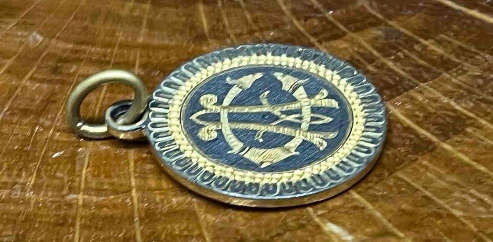 Monogram Necklace Pendant - 3