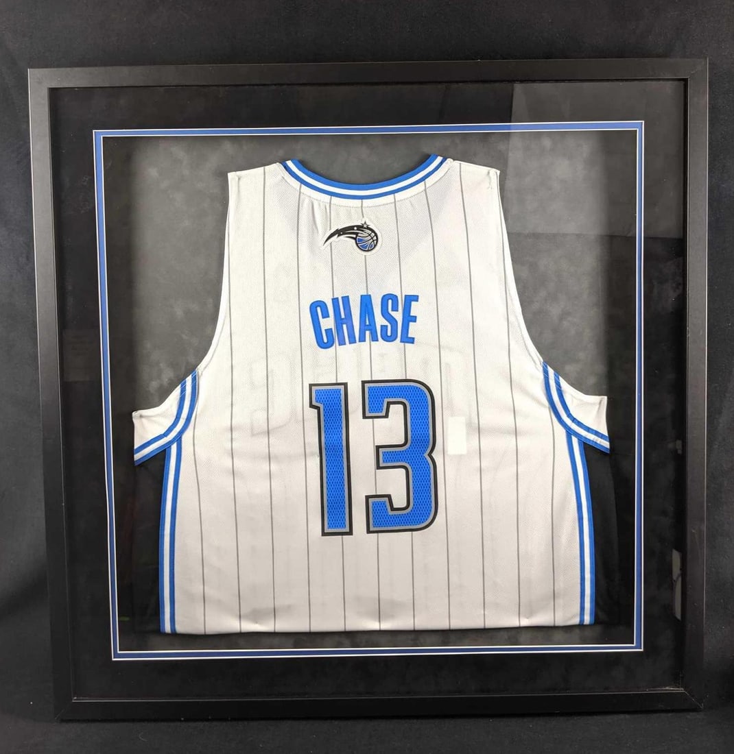Framed Orlando Magic Basketball Jersey Chase Bank (1 of 10)