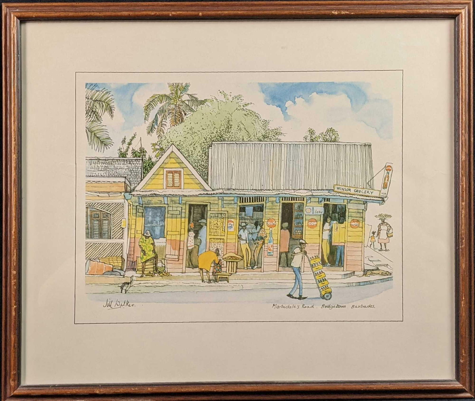 Walker Martindales Road Bridgetown Barbados Print X9 (1 of 7)