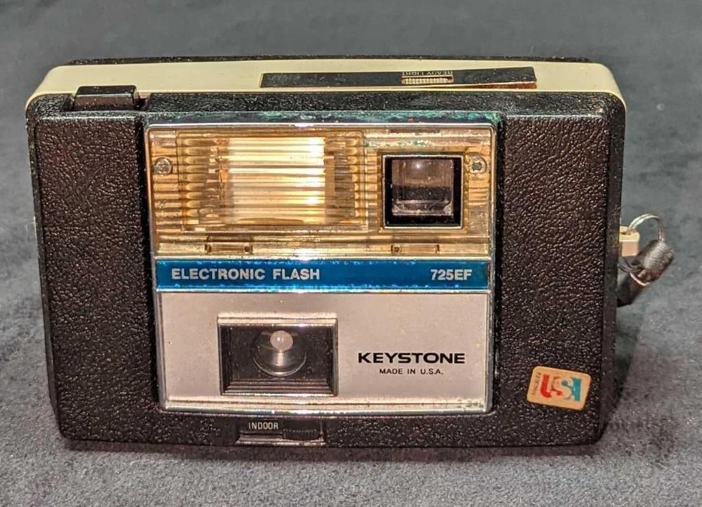 Vintage Keystone Eletronic Flash 725EF Camera (1 of 7)
