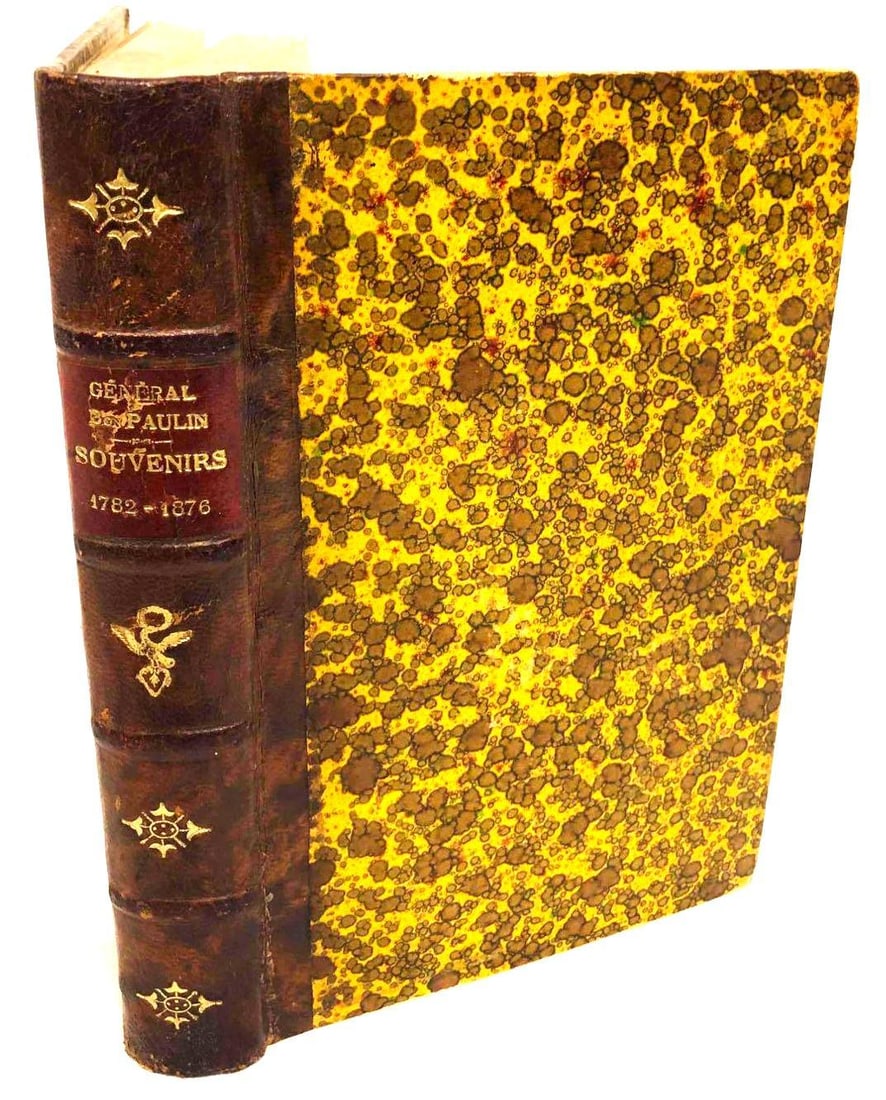 Les Souvenirs Du Général Bon Paulin (1782-1876) Published in 1895: This lot contains Les Souvenirs Du Général Bon Paulin (1782-1876) Published in 1895. The book is approx 7" x 4 3/4" and weighs about 0.9lbs. Overall the book is in good used conditio