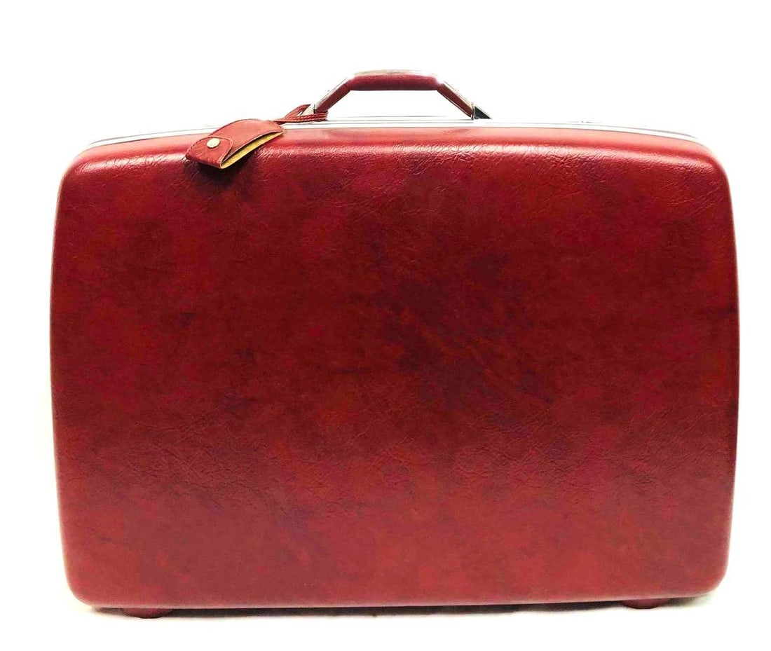 Large Vintage Samsonite Travel Luggage/Suitcase (1 of 17)