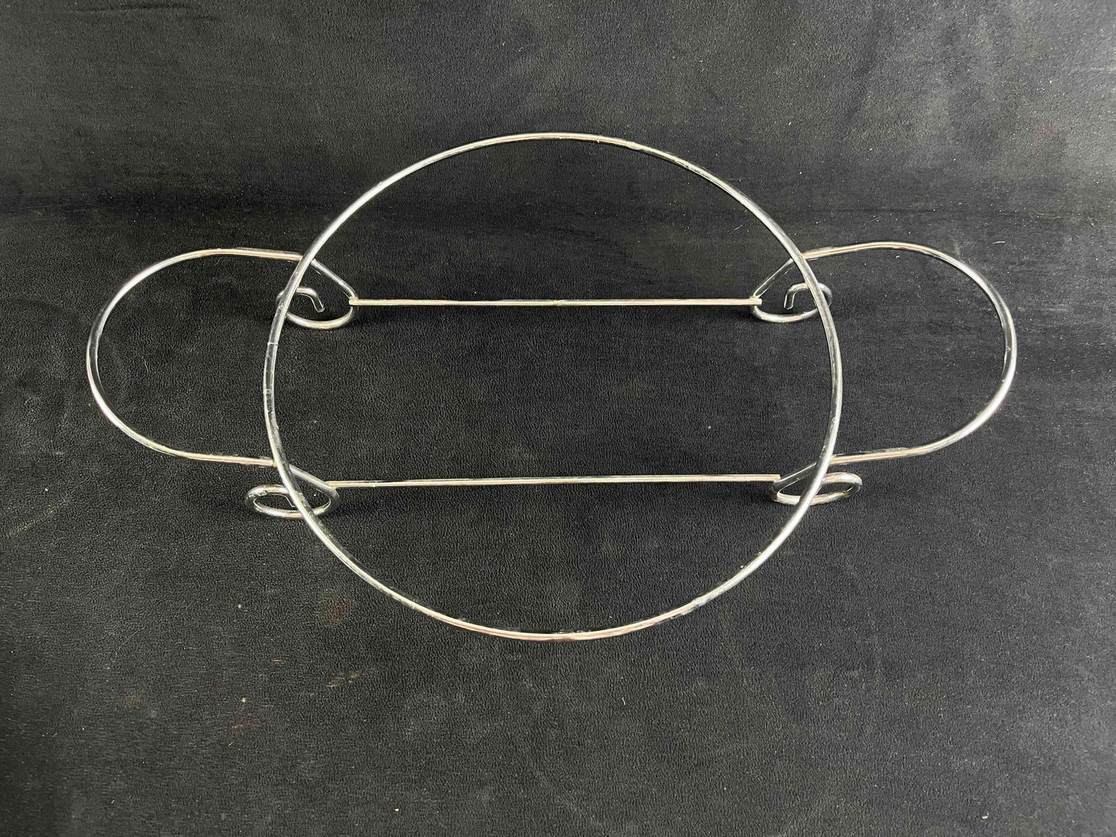 Large Ceramic Bowl with Serving Stand - 6